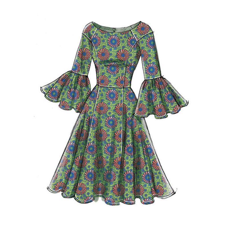 Patron Vogue 9239 A5 - Robes femme, style fourreau ou évasé