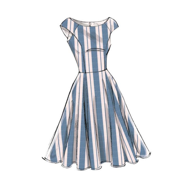 Patron Vogue 9239 E5 - Robes femme, style fourreau ou évasé