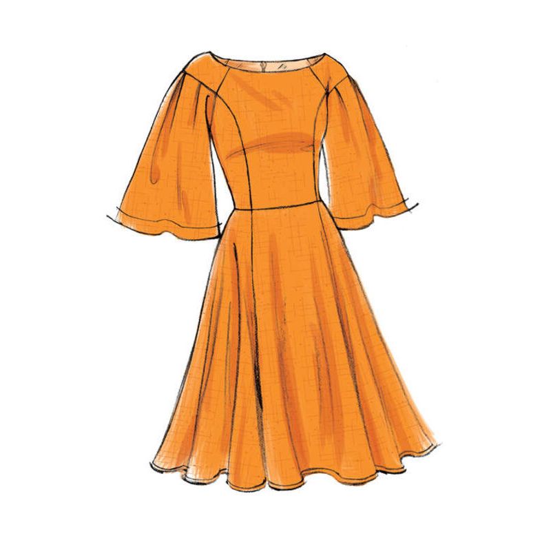 Patron Vogue 9239 E5 - Robes femme, style fourreau ou évasé