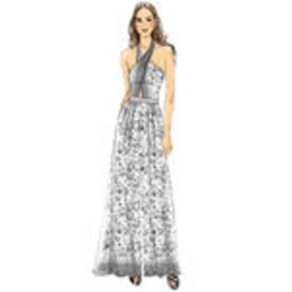 Patron Vogue 9259 A5 - Top péplum et combinaison-pantalon dos nu 2