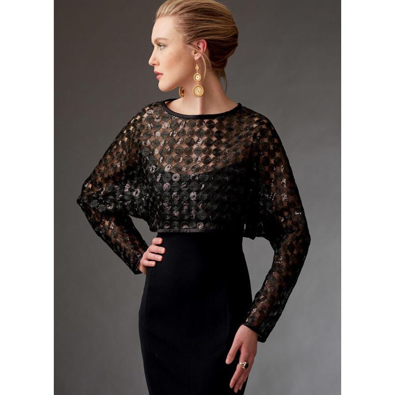 Patron Vogue 9276 OSZ - Boléros, capes et châles pour femme