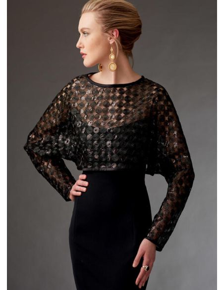Patron Vogue 9276 OSZ - Boléros, capes et châles pour femme