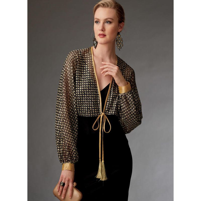 Patron Vogue 9276 OSZ - Boléros, capes et châles pour femme