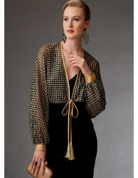 Patron Vogue 9276 OSZ - Boléros, capes et châles pour femme