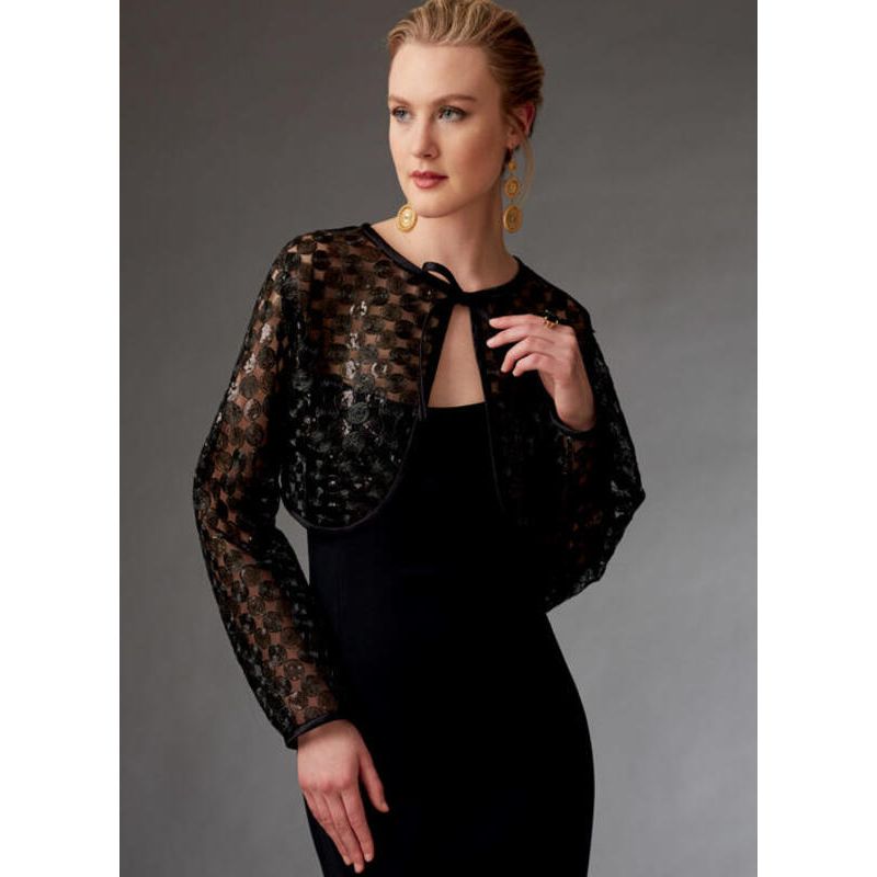 Patron Vogue 9276 OSZ - Boléros, capes et châles pour femme