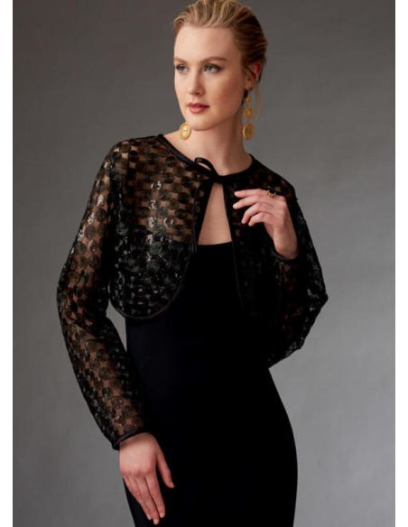 Patron Vogue 9276 OSZ - Boléros, capes et châles pour femme