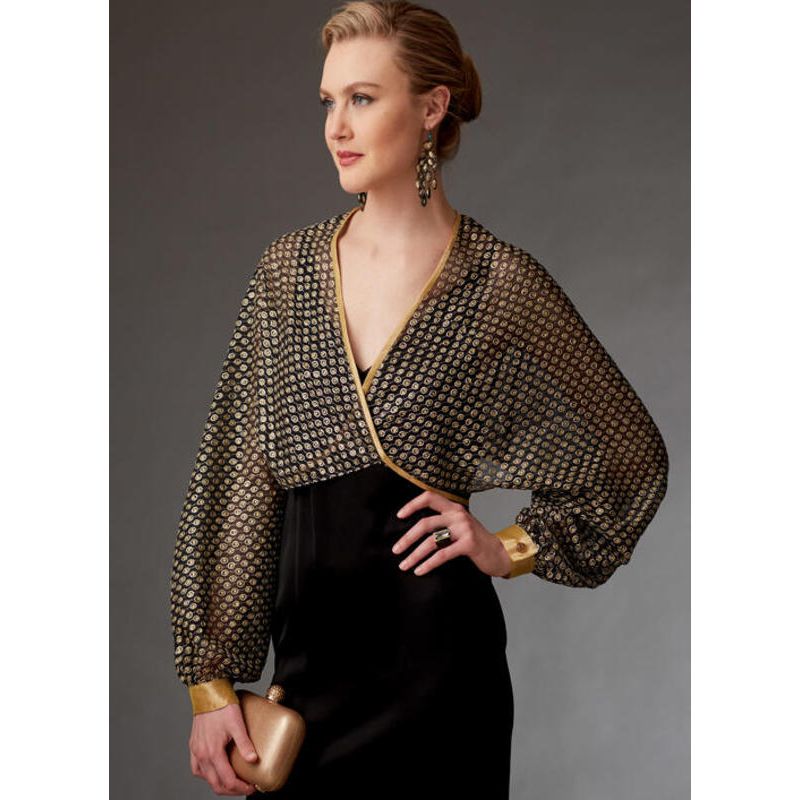 Patron Vogue 9276 OSZ - Boléros, capes et châles pour femme
