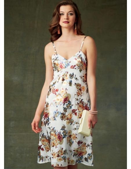 Patron Vogue 9278 A5 - Robe pour femme à bretelles
