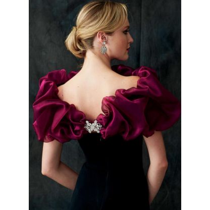 Patron Vogue 9291 XY - Châles boléro et écharpe 2