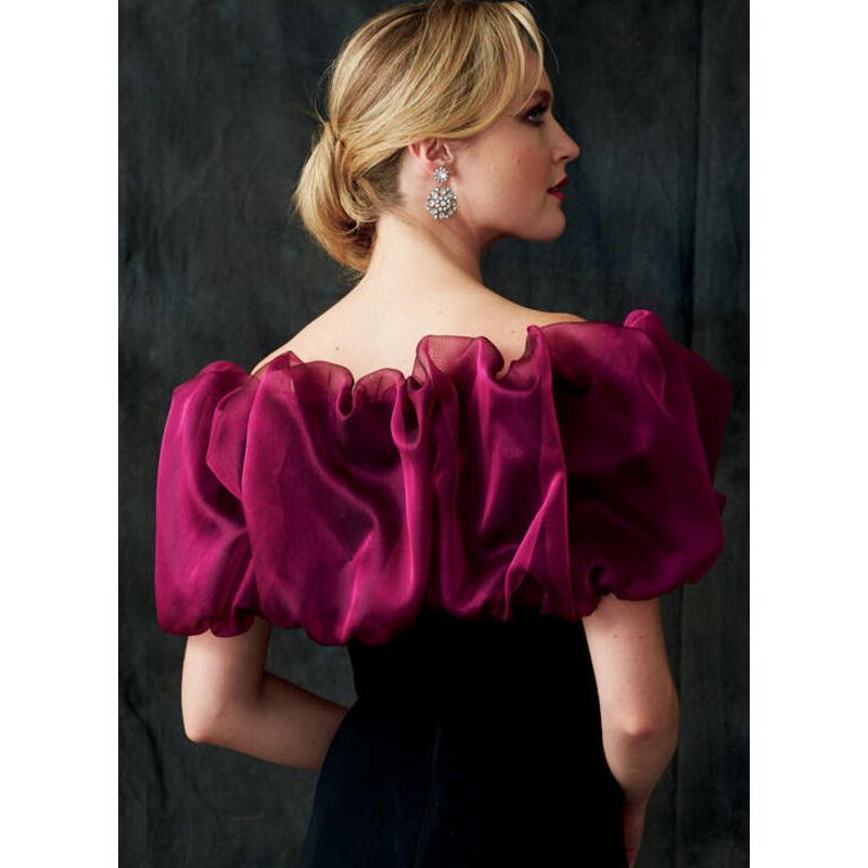 Patron Vogue 9291 XY - Châles boléro et écharpe