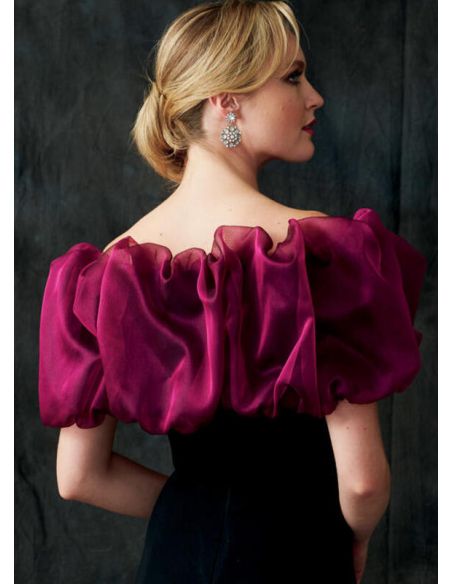 Patron Vogue 9291 XY - Châles boléro et écharpe