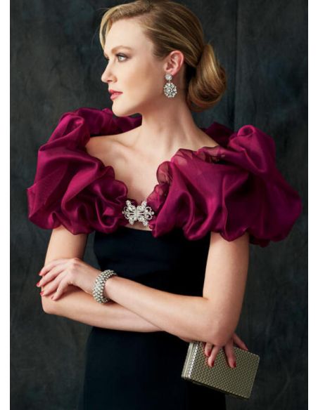 Patron Vogue 9291 XY - Châles boléro et écharpe