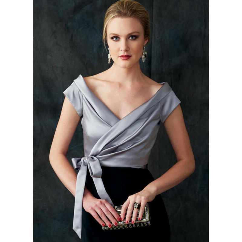 Patron Vogue 9291 XY - Châles boléro et écharpe