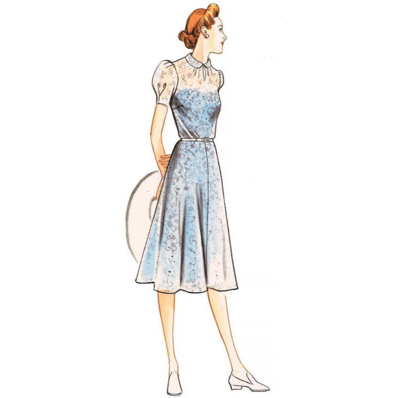 Patron Vogue 9294 A5 - Robe femme style années 1930