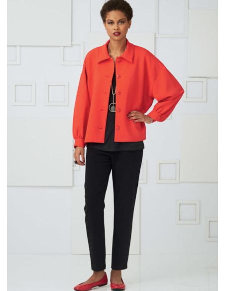 Patron Vogue 9286 Y - Ensemble pour femme : Chemisier, top, jupe et pantalon