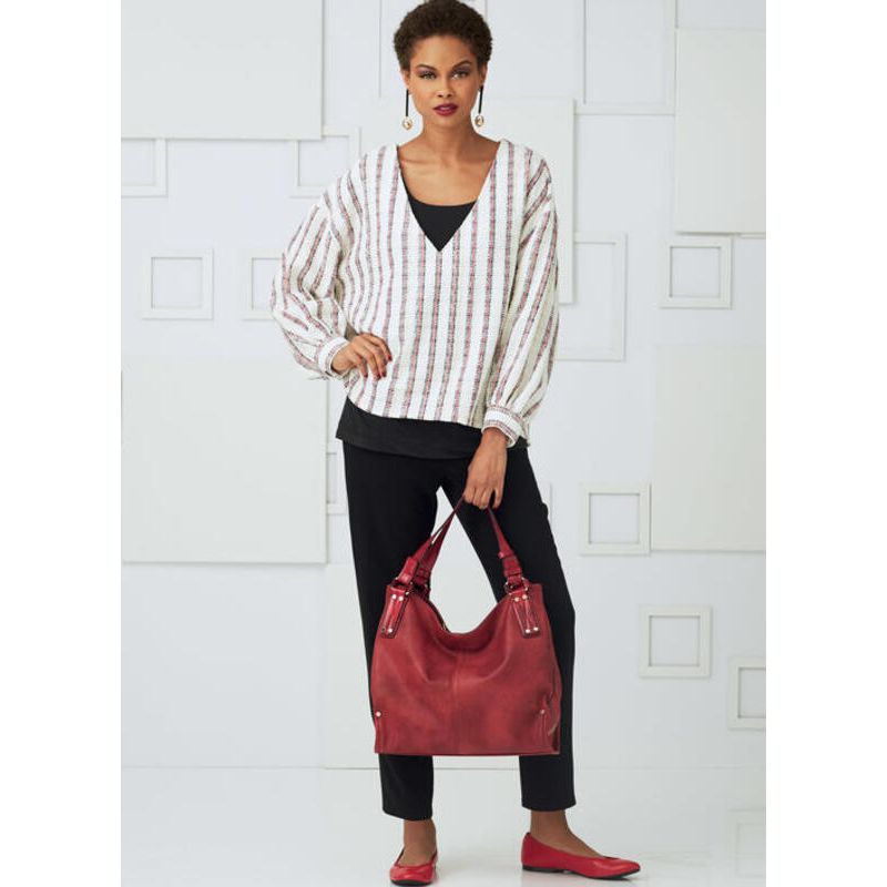 Patron Vogue 9286 ZZ - Ensemble pour femme : Chemisier, top, jupe et pantalon