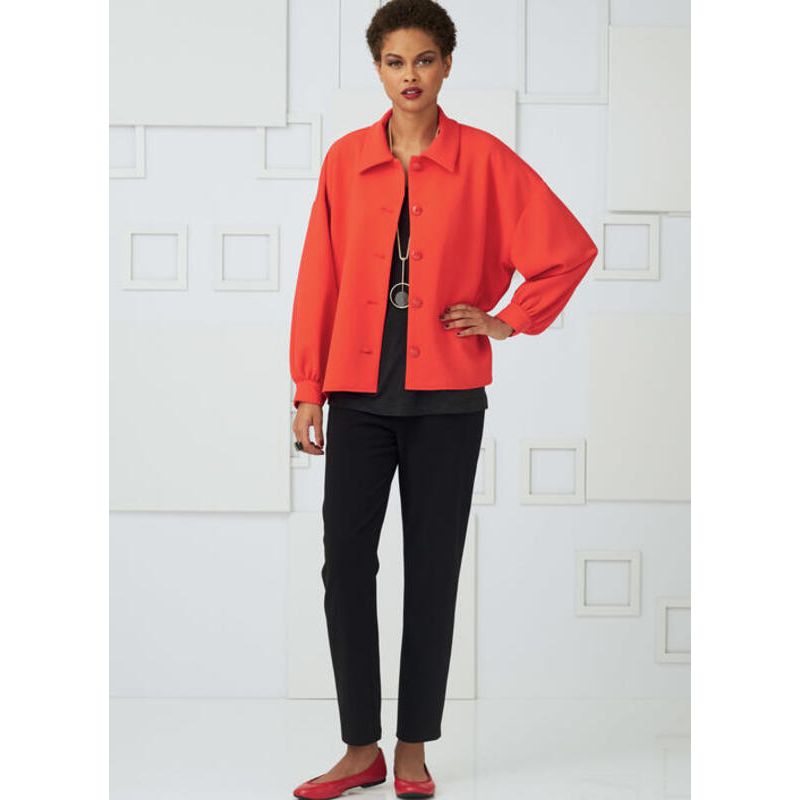 Patron Vogue 9286 ZZ - Ensemble pour femme : Chemisier, top, jupe et pantalon