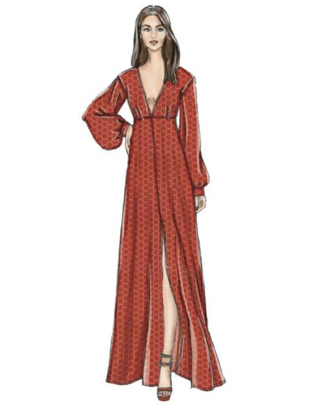 Patron Vogue 9311 OSZ - Robes amples