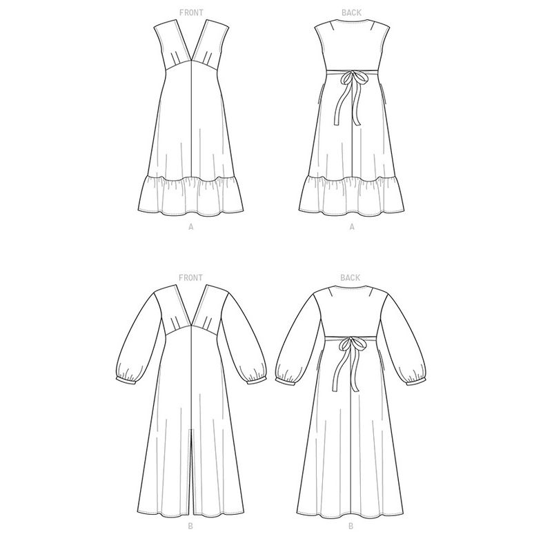 Patron Vogue 9311 OSZ - Robes amples