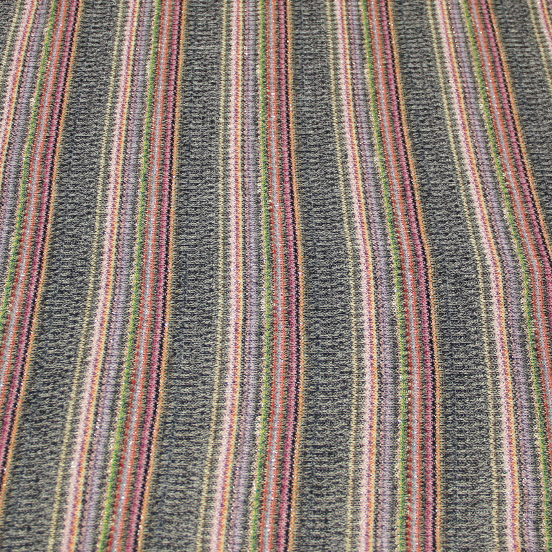 Maille fine côte lurex - Ton foncé