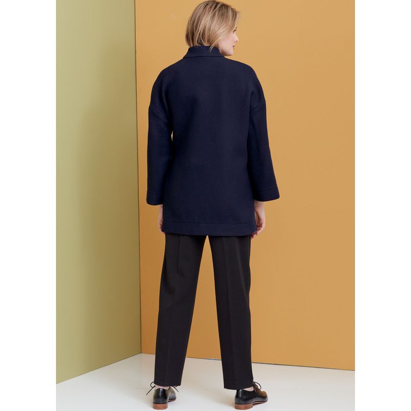 Patron Vogue 9334 Y - Ensemble femme : Kimono avec veste ceinturée et pantalon