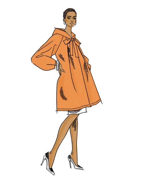 Patron Vogue 9340 ZZ - Manteau très ample