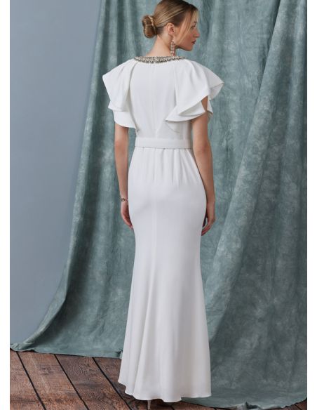 Patron Vogue 1919 F5 - Robe femme ajustée et doublée