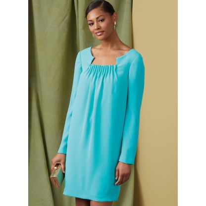 Patron Vogue 1920 F5 - Robe femme coupe semi-ajustée 2