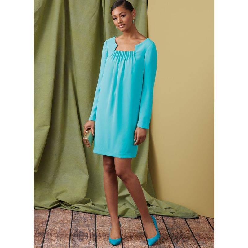 Patron Vogue 1920 F5 - Robe femme coupe semi-ajustée