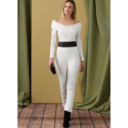 Patron Vogue 1923 Y5 - Corsage-culotte femme ajusté 2