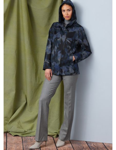 Patron Vogue 1925 A5 - Veste femme coupe semi-ajustée