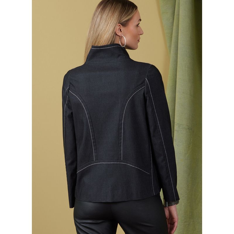 Patron Vogue 1925 A5 - Veste femme coupe semi-ajustée