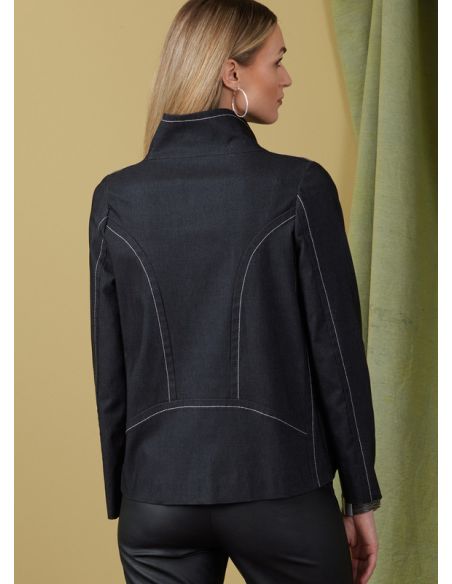 Patron Vogue 1925 A5 - Veste femme coupe semi-ajustée