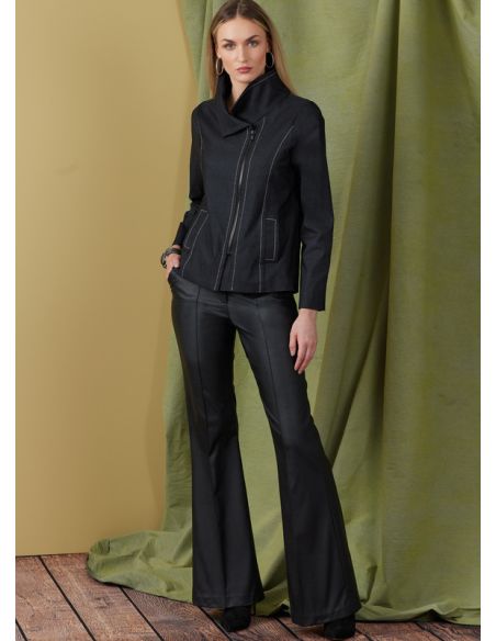 Patron Vogue 1925 F5 - Veste femme coupe semi-ajustée