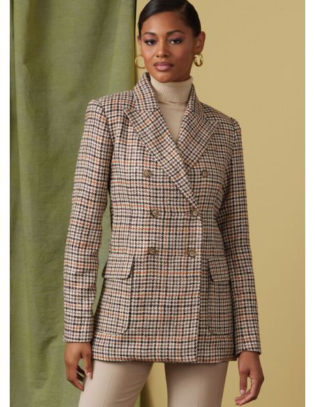 Patron Vogue 1927 B5 - Veste croisée