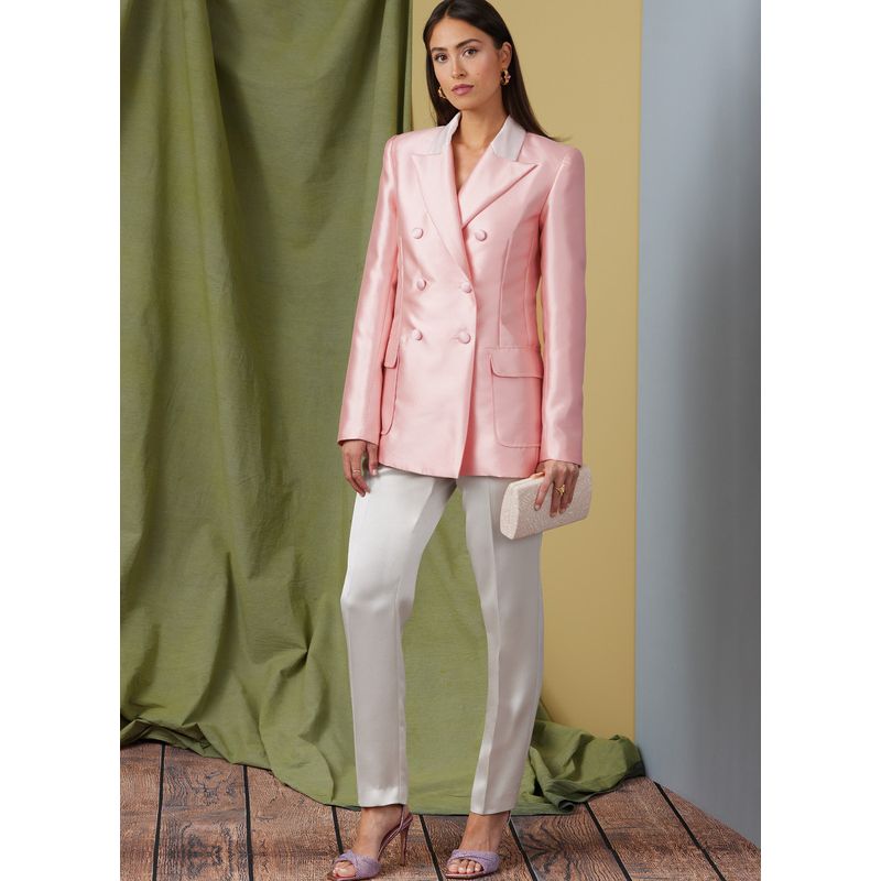 Patron Vogue 1927 B5 - Veste croisée