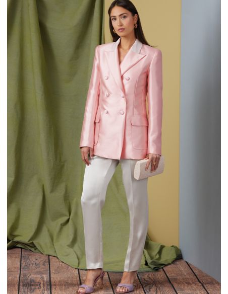 Patron Vogue 1927 B5 - Veste croisée