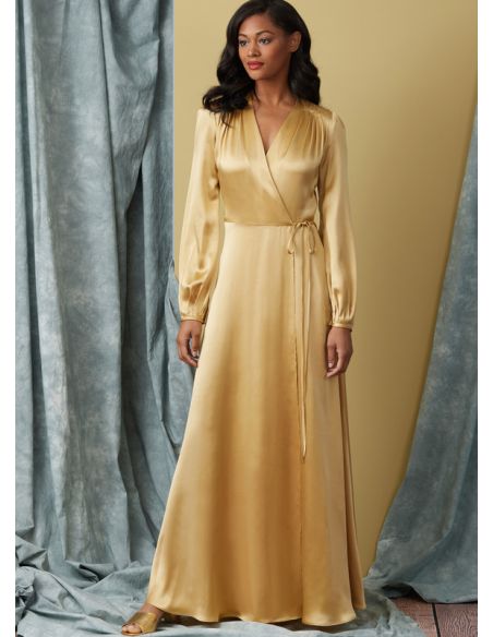 Patron Vogue 1928 F5 - Nuisette raffinée femme