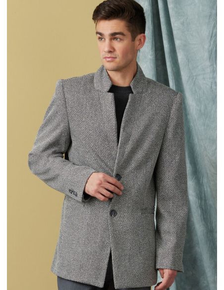 Patron Vogue 1930 MUU - Manteau homme cintré