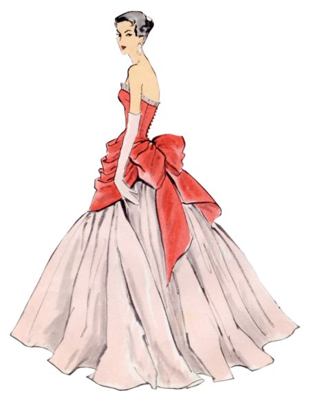 Patron Vogue 1931 B5 - Robe et dessus de corsage