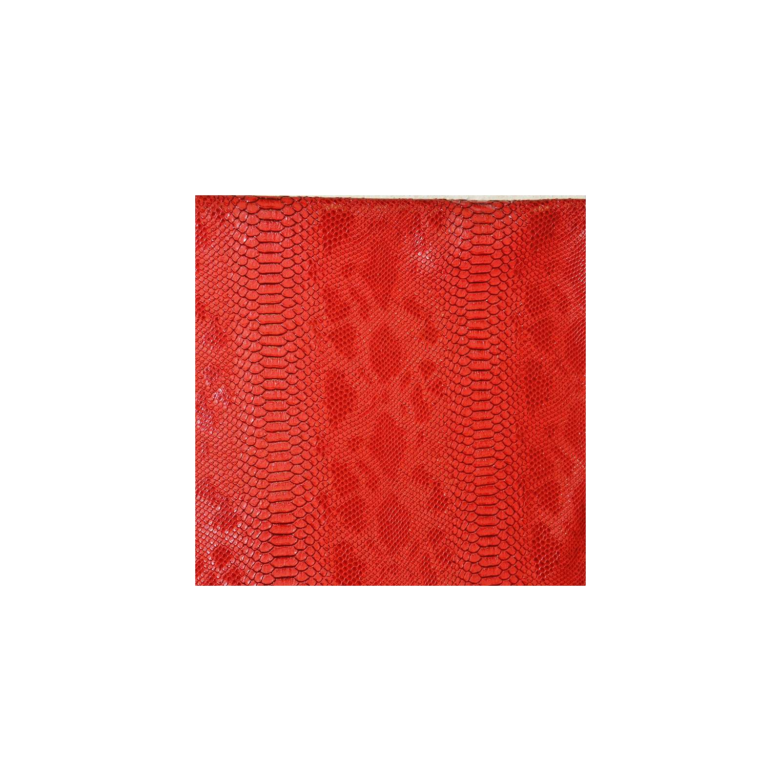 Tissu Simili Dragon rouge