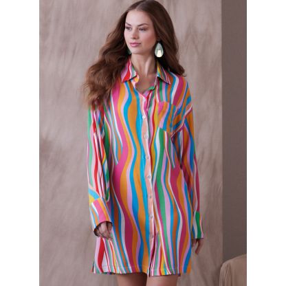 Patron Vogue 1933 A5 - Robe femme trapèze, boutonnage frontal 2