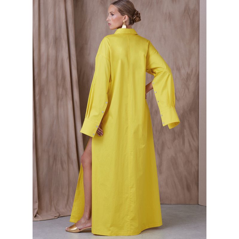 Patron Vogue 1933 F5 - Robe femme trapèze, boutonnage frontal