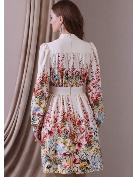 Patron Vogue 1934 B5 - Robe femme avec col