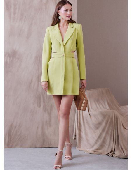 Patron Vogue 1936 A5 - Robe-blazer femme