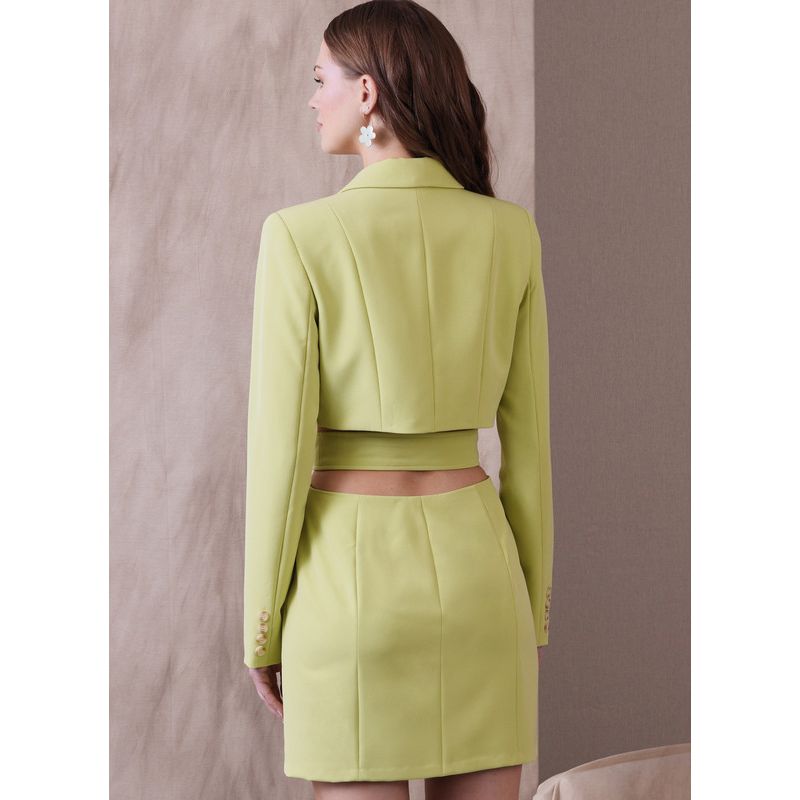 Patron Vogue 1936 A5 - Robe-blazer femme