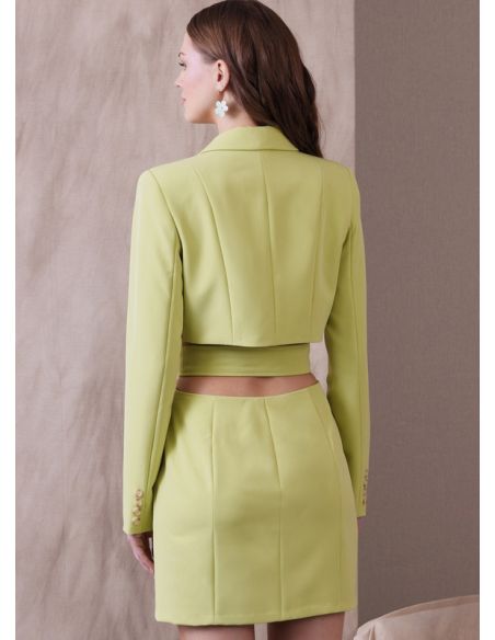 Patron Vogue 1936 A5 - Robe-blazer femme