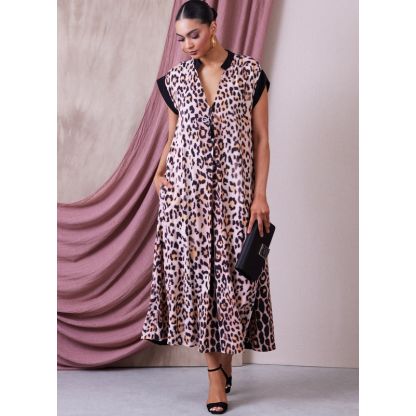 Patron Vogue 1937 - Robe-tunique plissée 2