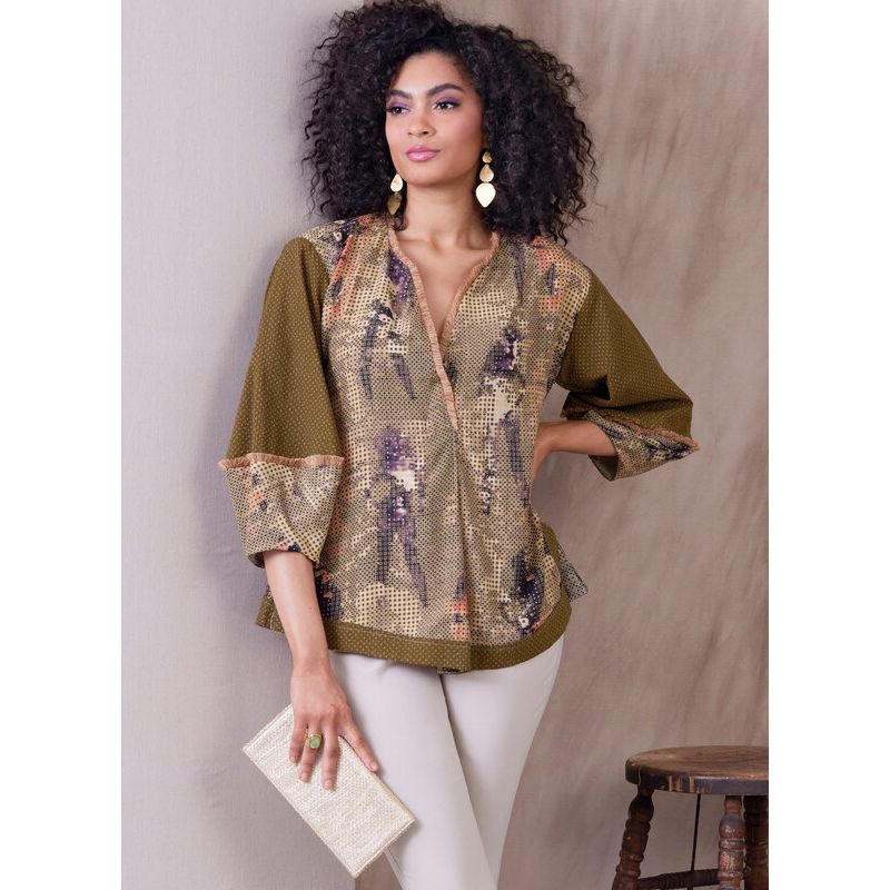 Patron Vogue 1937 - Robe-tunique plissée