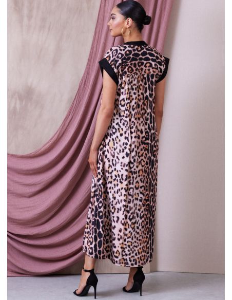 Patron Vogue 1937 - Robe-tunique plissée